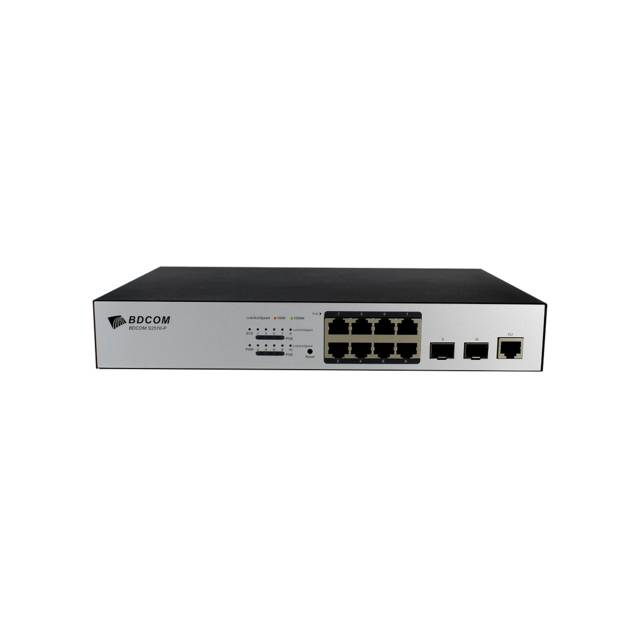 BDCOM S2510-P 8 GE PoE ports 2100/1000M SFP ports Managed Switch | S2510-P