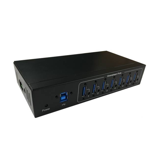 VANTEC UGT-DH107U3 7-Port USB 3.0 Mountable Industrial Hub | UGT-DH107U3