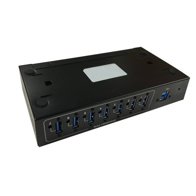 VANTEC UGT-DH107U3 7-Port USB 3.0 Mountable Industrial Hub | UGT-DH107U3