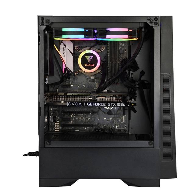 Gamdias GD-ARGUS M1(EPE) No Power Supply E-ATX Mid Tower Case w/ Windows (Black) | GD-ARGUS M1(EPE)