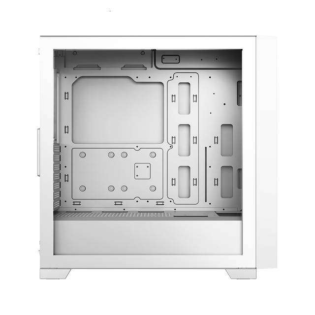 PCCOOLER C3-D510WHP3-GL CPS C3D510 ARGB WH PC Case with 3 ARGB Fans Desktop Computer Case Gaming PC Case for E-ATX / ATX / M-ATX / ITX,375MM Graphics Cards Support, Liquid Cooler Support, Easy Installation, Cable Storage, SPCC Metal | C3-D510WHP3-GL