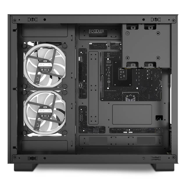 PCCOOLER C3-T500BKD6-GL C3 T500 ATX CASE Black Gaming Equipment | C3-T500BKD6-GL