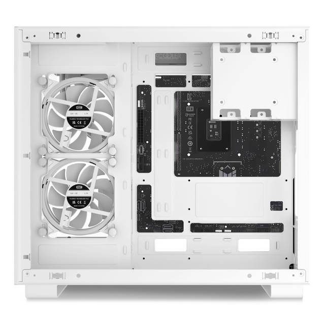 PCCOOLER C3-T500WHD6-GL CPS C3 T500 ARGB White PC Case | C3-T500WHD6-GL