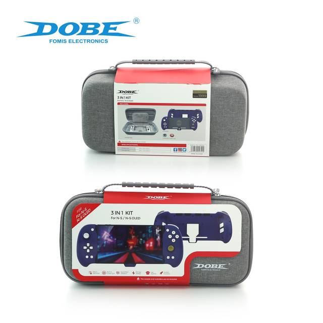 DOBE TNS-1188B Hall Effect Plug-play Handheld Mode SWICTH Controller with Kickstand, Ergonomic Controller for Nintendo Switch/Switch OLED with 6-Axis Gyro, Back Button Mapping, Vibration, PD Fast Charge | TNS-1188B