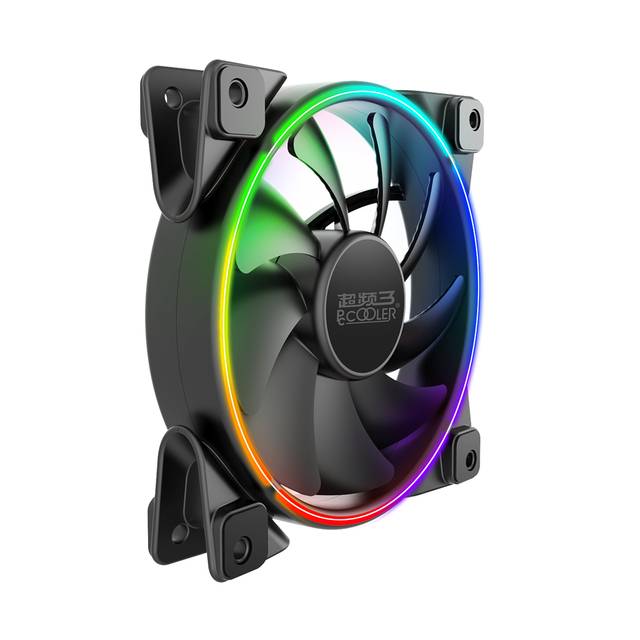 PCCOOLER CORONA 5-IN-1 FRGB KIT Cooling Fans KIT with Controller | CORONA 5-IN-1 FRGB KIT