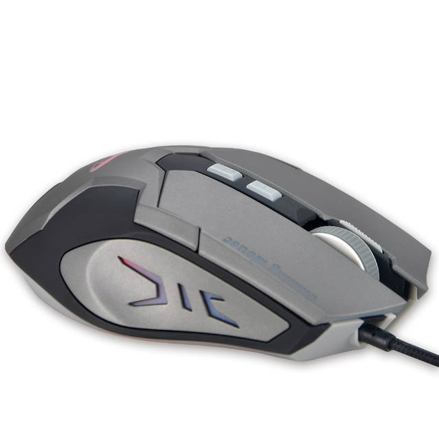 iMicro Cobra IM-COBZ2 USB Wired Optical Mouse (Black&Space Gray) | IM-COBZ2