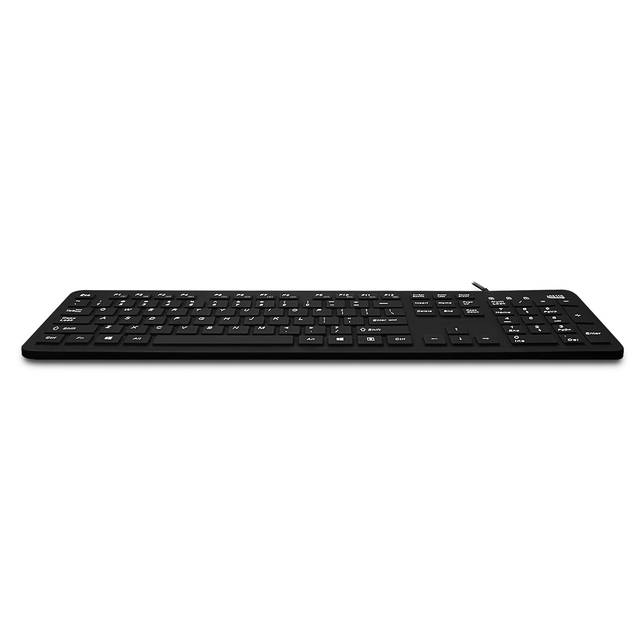 ADESSO AKB-235UB Antimicrobial Waterproof Desktop Keyboard | AKB-235UB