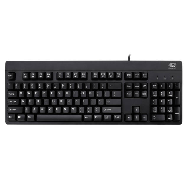 ADESSO AKB-630UB EasyTouch 630UB - Antimicrobial Waterproof Keyboard | AKB-630UB