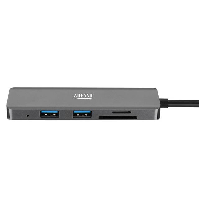 ADESSO AUH-4020 6-in-1 USB-C Multi-Port Docking Station (TAA Compliant) | AUH-4020