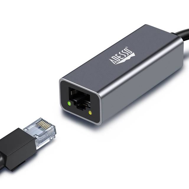 Adesso AUH-5000 USB-C to Ethernet Network Adapter (TAA Compliant) | AUH-5000