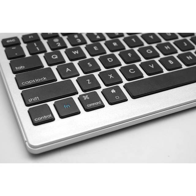 Bornd B33 Wireless Bluetooth 3.0 Keyboard for PC/ipad 1,2,3, Mini/Tablet/Smart Phone (Silver) | B33 SILVER