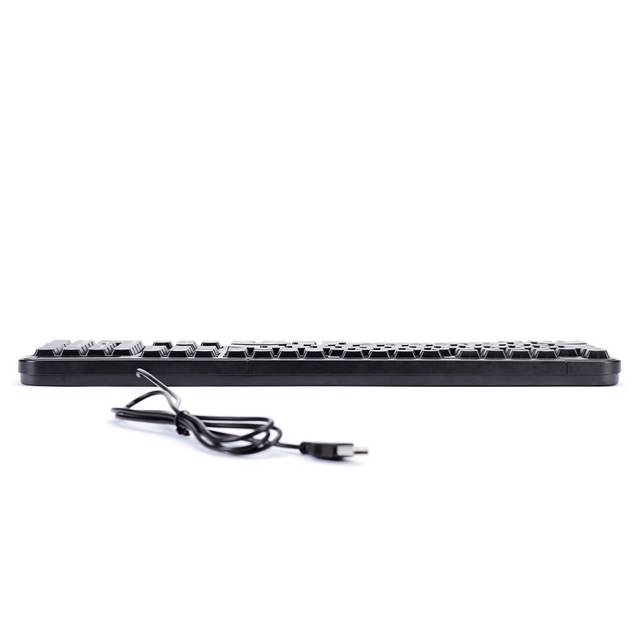 iMicro KB-US0803 104-Key Wired USB English Keyboard (Black) | KB-US0803