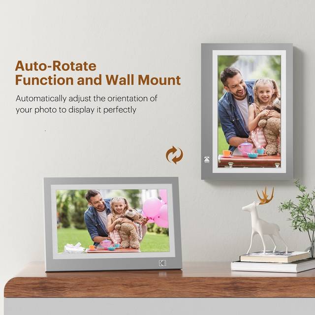 Kodak RWF-116B GREY 11.6-Inch Wi-Fi Enabled Advanced Digital Photo Frame | RWF-116B GREY