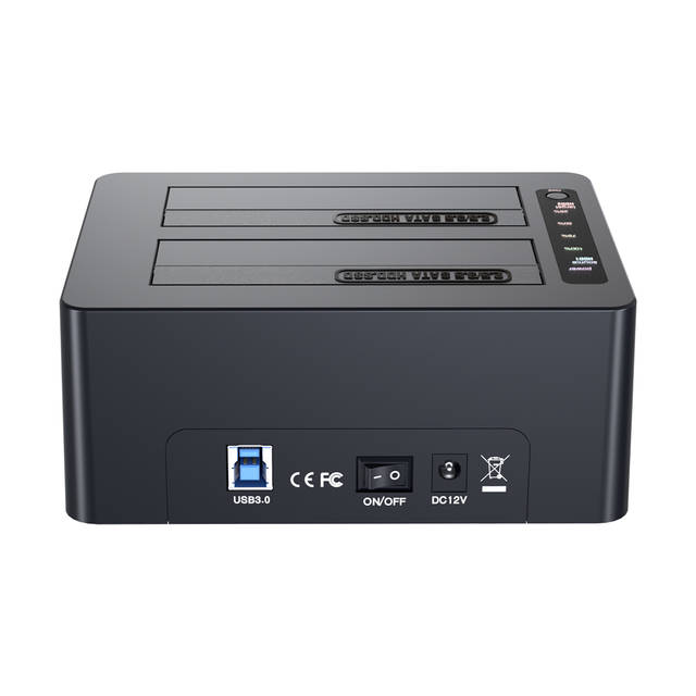 MAIWO K3082 2 Bays Docking Station / Duplicator for 2.5 inch/3.5 inch SATA HDD/SSD | K3082