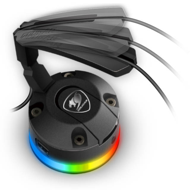 Cougar Bunker RGB Mouse Bungee with 2x USB 2.0 | BUNKER RGB