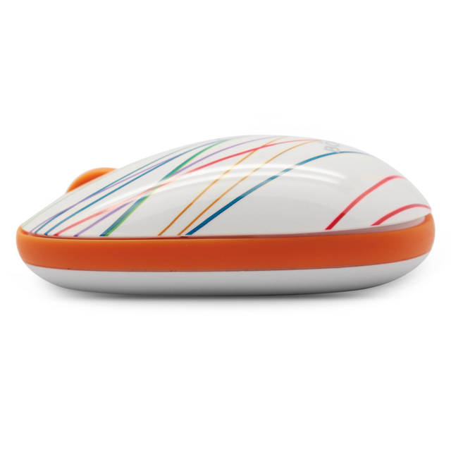 Bornd E220 Wireless 2.4GHz Optical Mouse (Slim-Rainbow) | E220 SLIM-RAINBOW