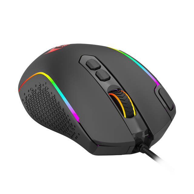 REDRAGON Ardal M615 gaming mouse, with RGB streaming lights, 8 buttons, 7200 DPI, multifunctional software | M615