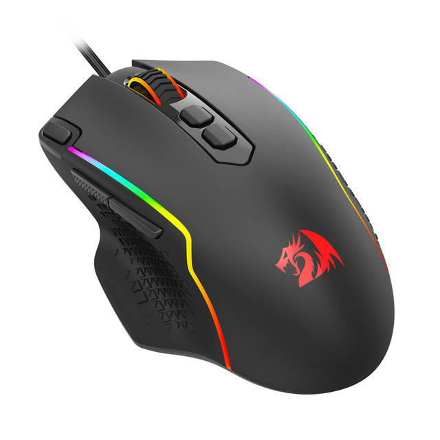 REDRAGON Ardal M615 gaming mouse, with RGB streaming lights, 8 buttons, 7200 DPI, multifunctional software | M615