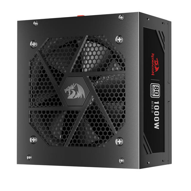 Redragon GC-PS017 80+ Platinum 1000 Watt ATX 3.0 Fully Modular Power Supply Includes a FREE 12VHPWR Cable | GC-PS017