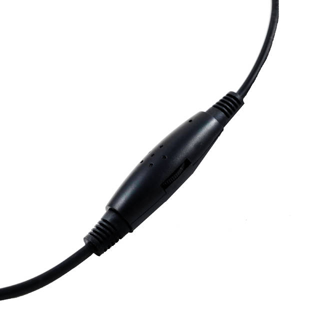 iMicro IM750BM Wired 3.5mm Leather Headset w/ Microphone | IM750BM