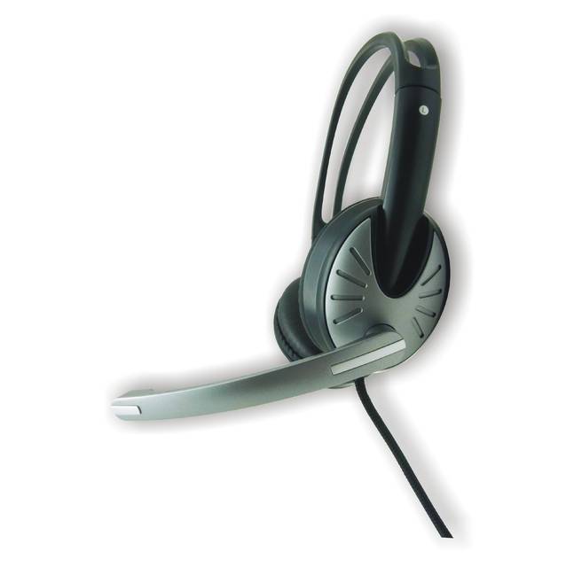 iMicro SP-IMME282 Wired USB Headphone w/ Microphone & Volume Control (Black) | SP-IMME282